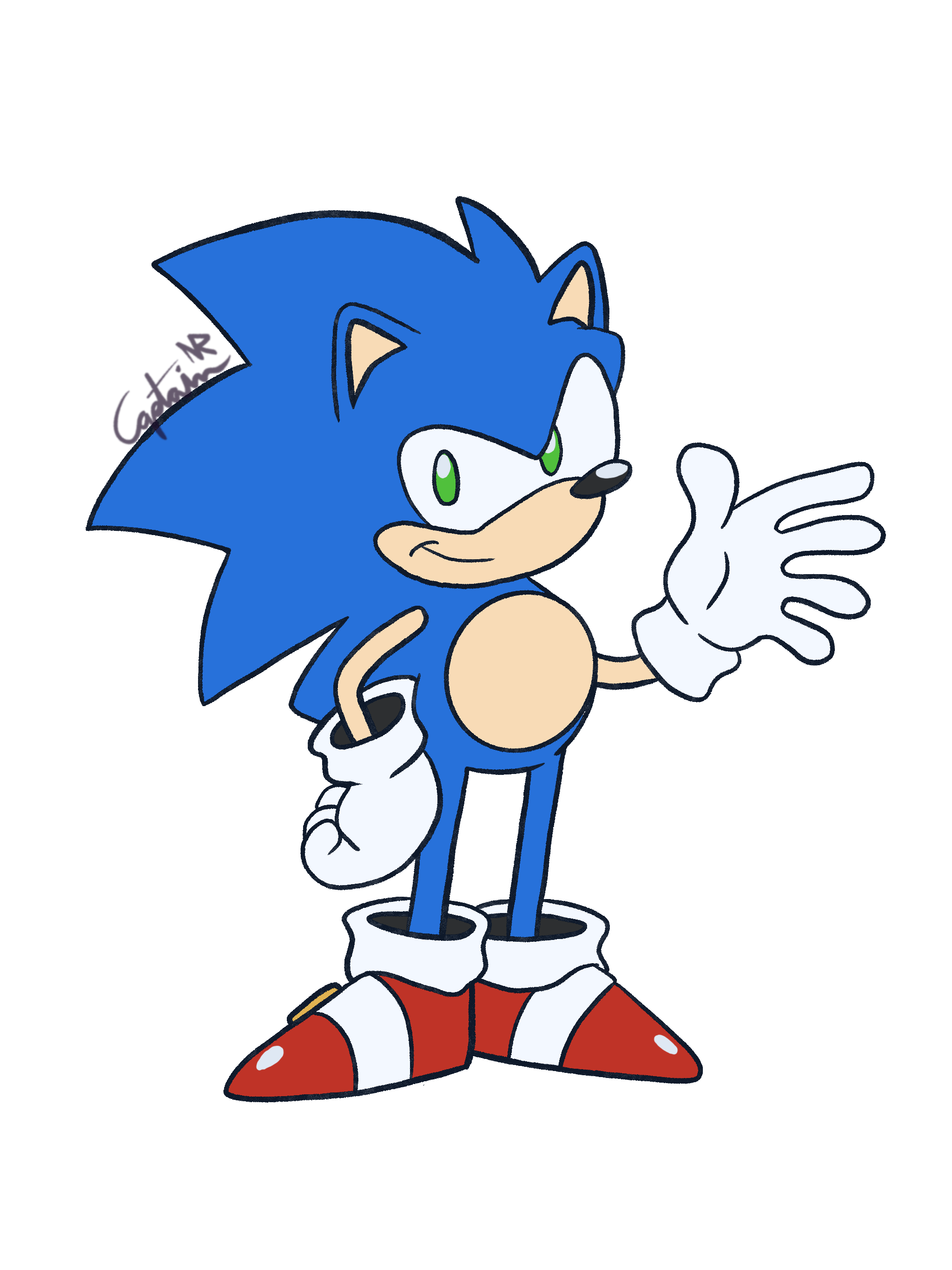 Sonic The Hedgehog fanart